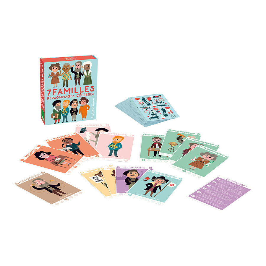 HAPPY FAMILIES WITH GAME FAMOUS CHARACTERS