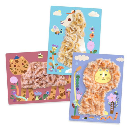 WOOL & VELCRO "FLUFFY FRIENDS"