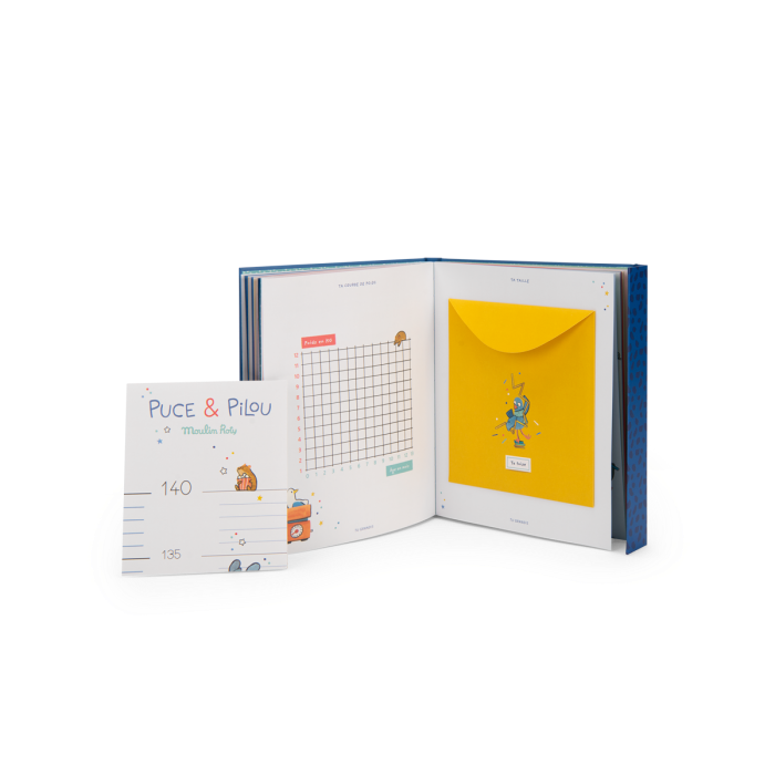 "PUCE & PILOU" BIRTH BOOK