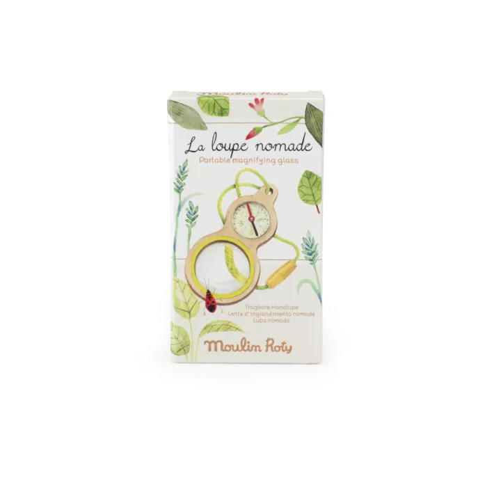 PORTABLE MAGNIFYING GLASS "LE JARDIN DU MOULIN"