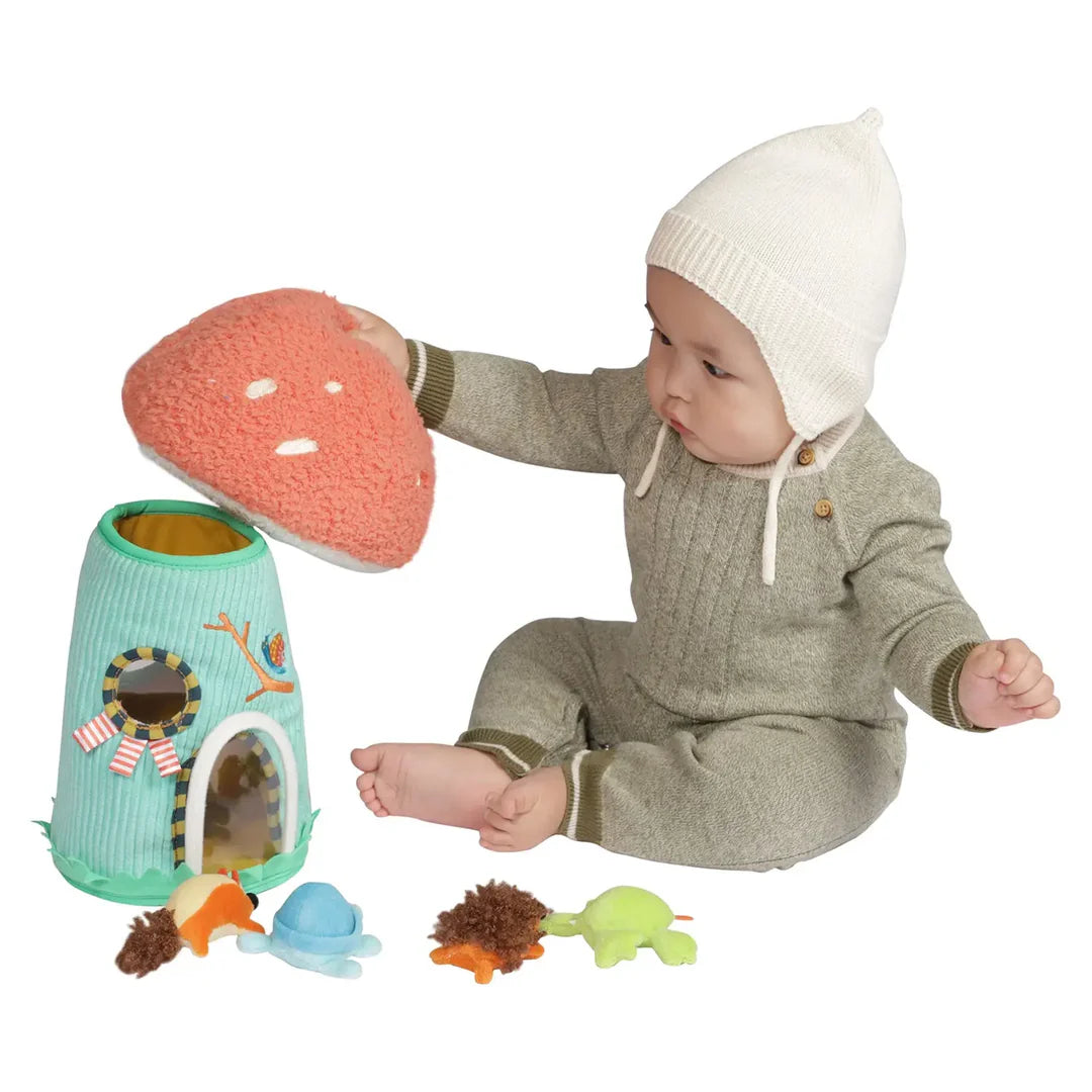 MAISON-CHAMPIGNON EN PELUCHE TOADSTOOL