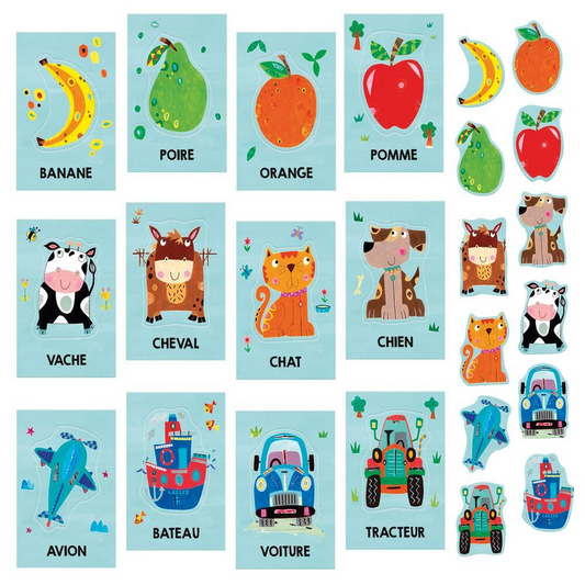 MES PREMIERS FLASHCARDS MONTESSORI