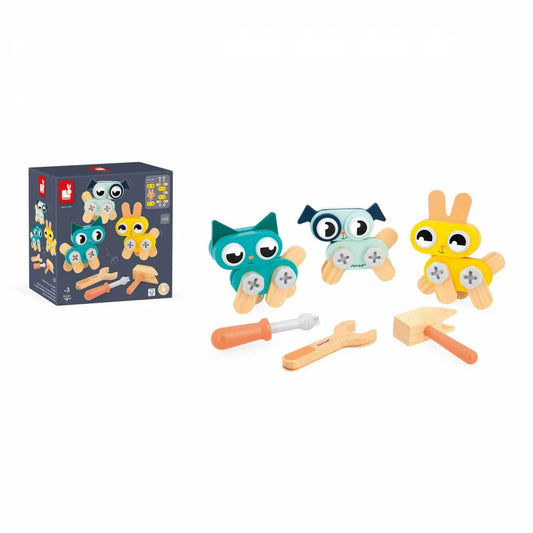 PETITS ANIMAUX À BRICOLER EN BOIS "BRICO'KIDS"
