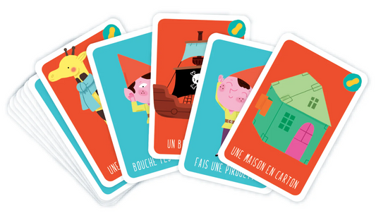 PIROUETTE CACAHUÈTE MEMORY AND MIME GAME