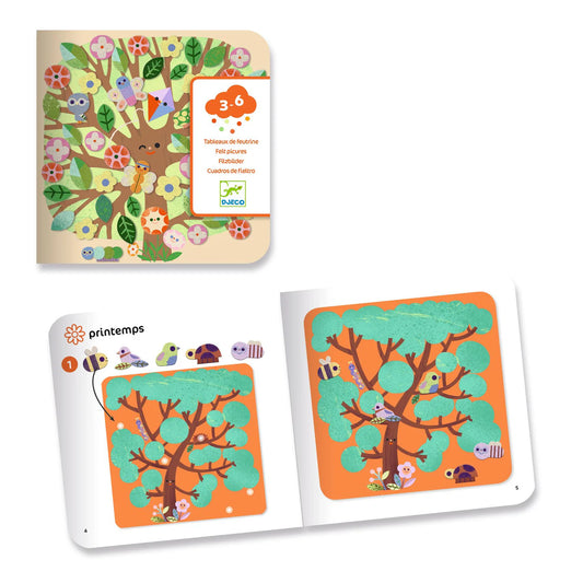 FELT PICTURES "THROUGH THE SEASONS"