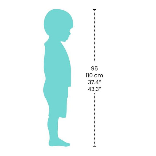 APRON WITH POCKET "STICKERS AND PENCILS"