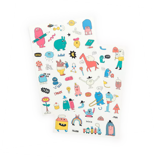 TEMPORARY TATTOOS "LES SCHMOUKS"