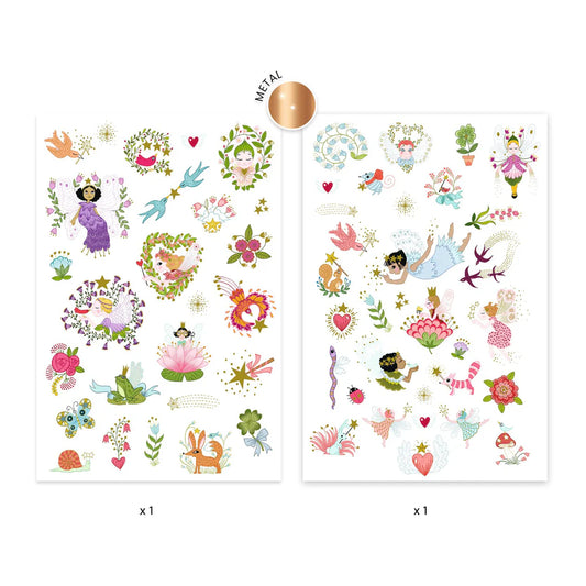 TEMPORARY TATTOOS "FAIRY FRIENDS"
