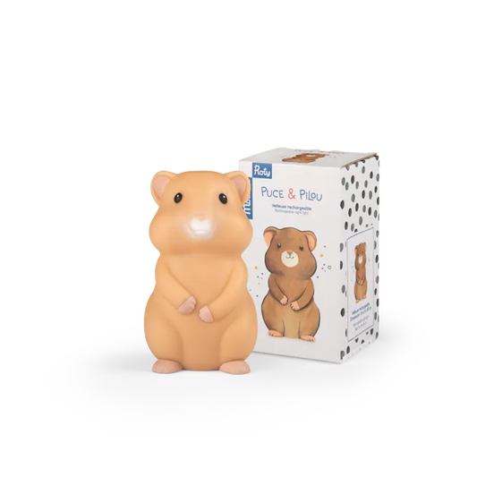HAMSTER NIGHT LIGHT (USB) "PUCE ET PILOU"