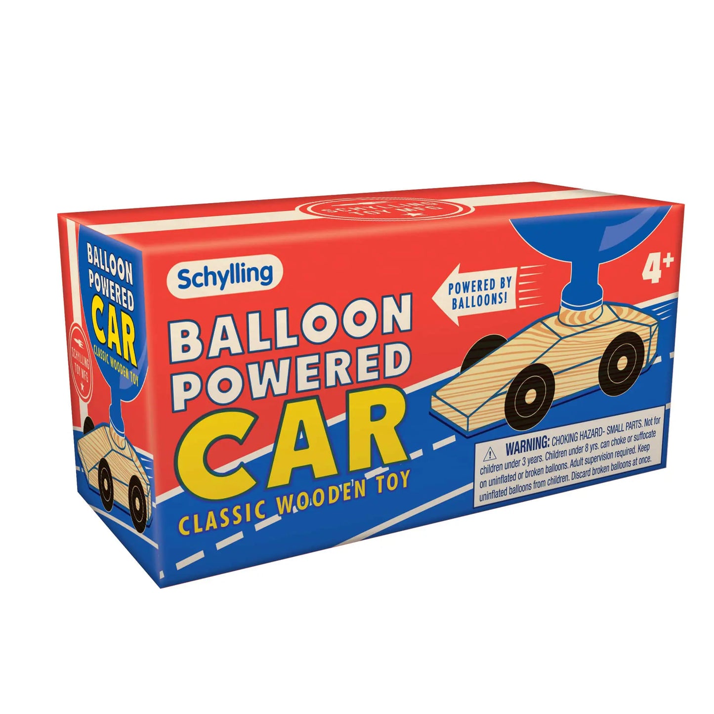 WOODEN BALLOON POWERED CAR