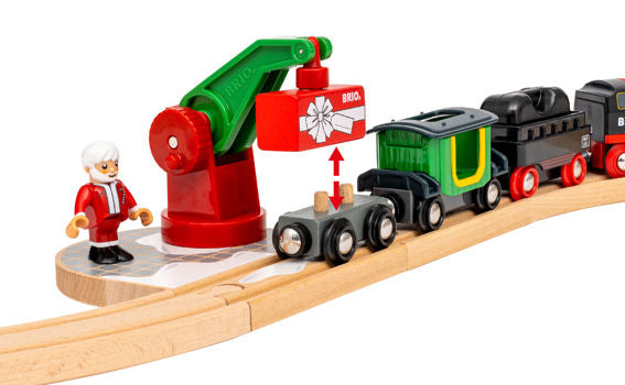 CHRISTMAS STEAM TRAIN SET