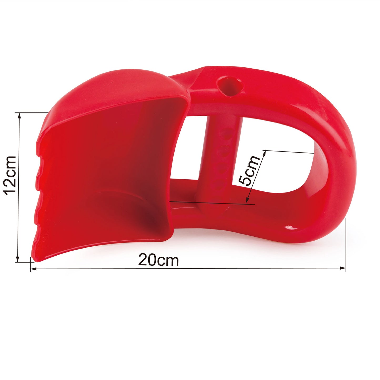 RED HAND DIGGER SHOVEL