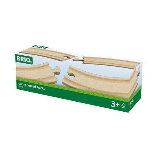 Boutique Citrouille,BRIO : LARGE CURVED TRACKS,BRIO,jouets,toys
