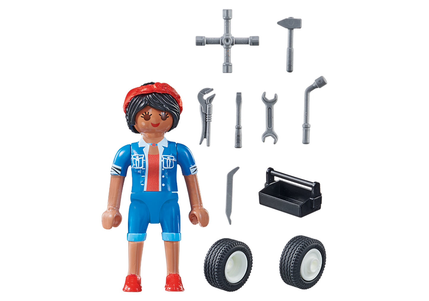 MECHANIC FIGURE WITH TOOLS
