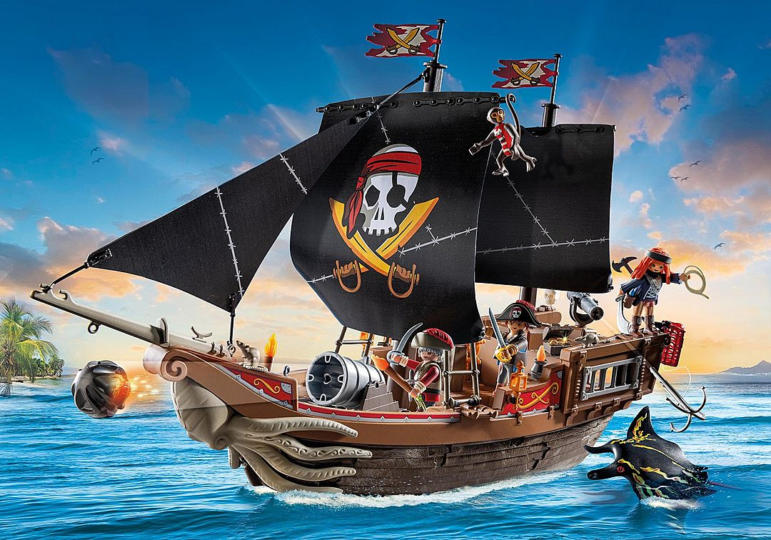 BATEAU DE PIRATES "PIRATES"