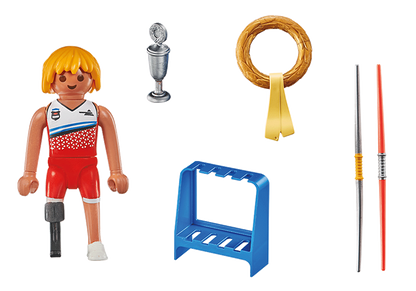 PARALYMPIC JAVELIN THROWING FIGURE 