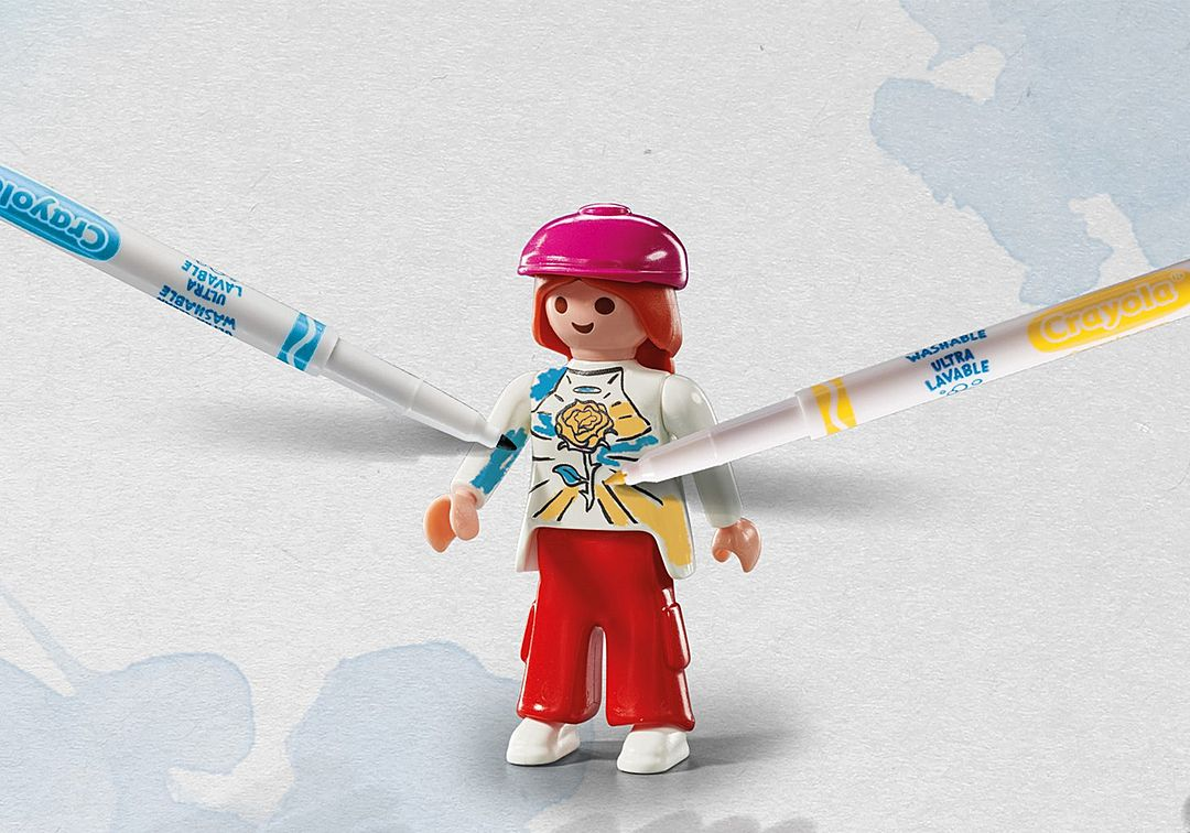 SKATEBOARDERS WITH RAMP "PLAYMOBIL COLOR" 