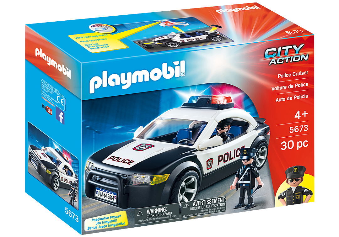 VOITURE DE POLICE "CITY ACTION"