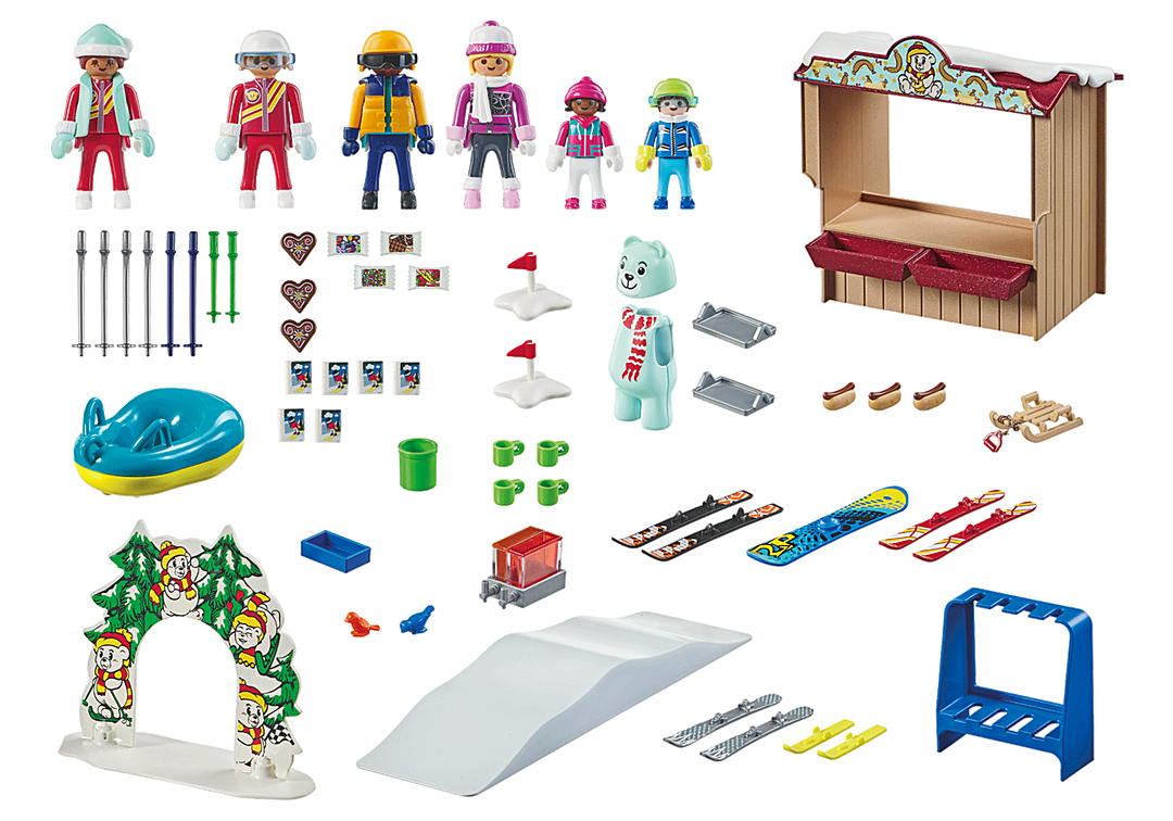 VACATIONERS AND WINTER SPORTS "MY LIFE" 