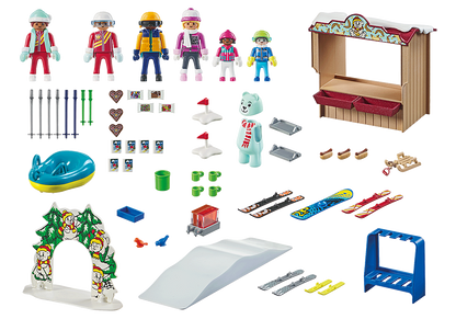 VACATIONERS AND WINTER SPORTS "MY LIFE" 