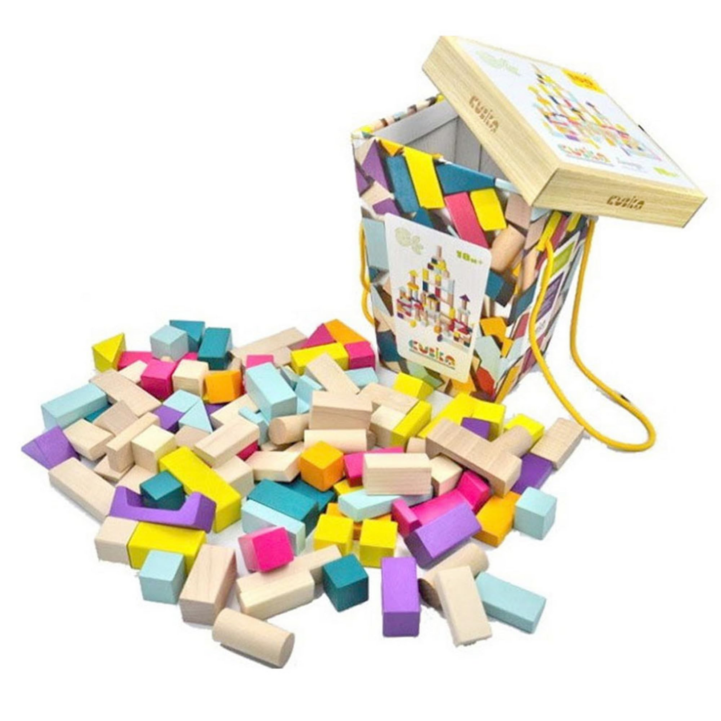 WOODEN BUILDING BLOCKS 