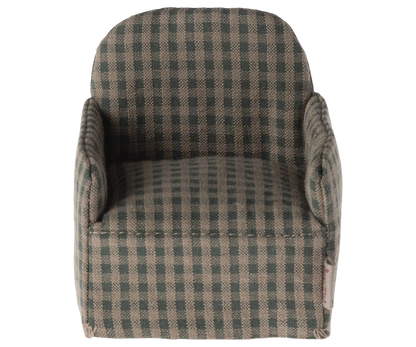 FAUTEUIL DAMIER VERT POUR SOURIS