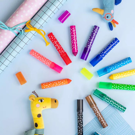 12 FEUTRES POUR TOUT-PETITS "LES TOUPITIS"