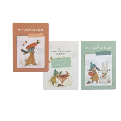 MES 12 PREMIERS MOIS "TROIS PETITS LAPINS"