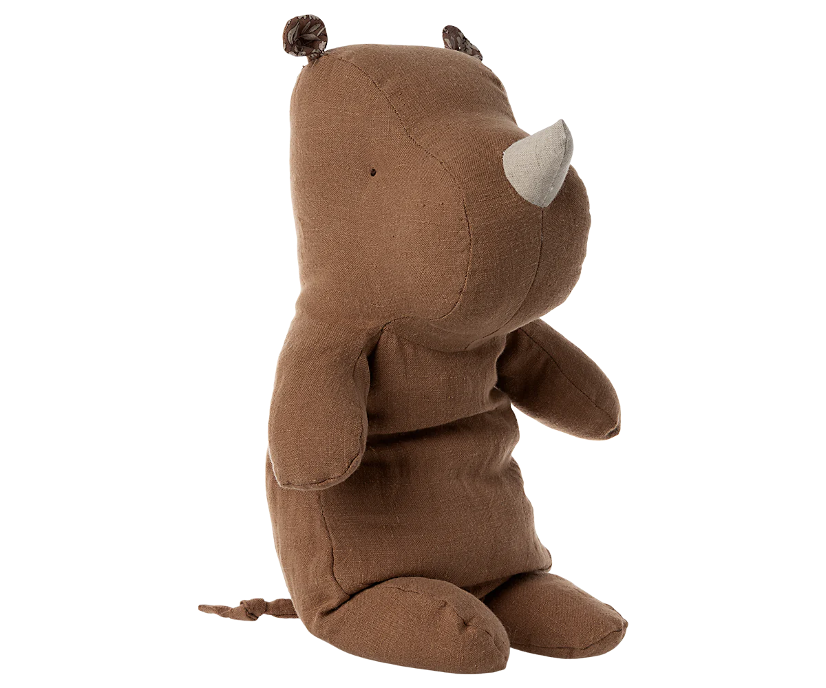 MEDIUM CHOCOLATE RHINOCEROS 