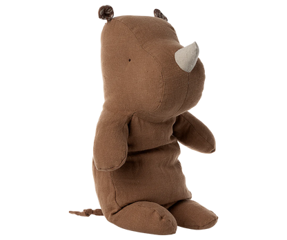 MEDIUM CHOCOLATE RHINOCEROS 