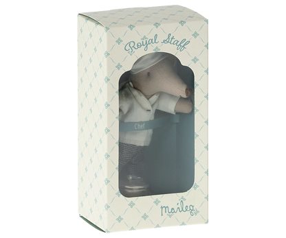 CHEF MOUSE WITH POT AND SPOON