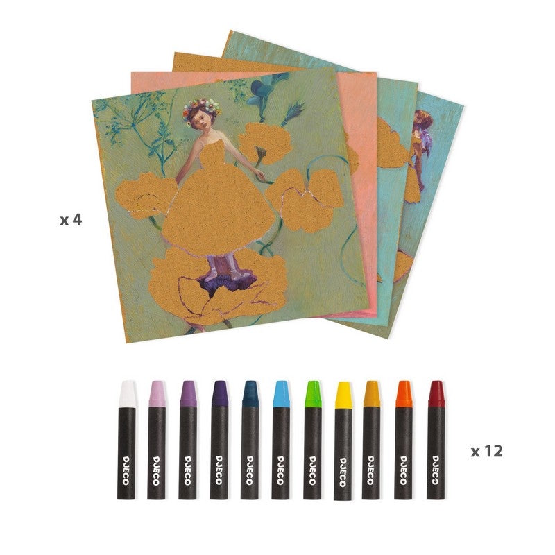 INTRODUCTION TO BALLERINA PASTELS “INSPIRED BY EDGAR DEGAS”