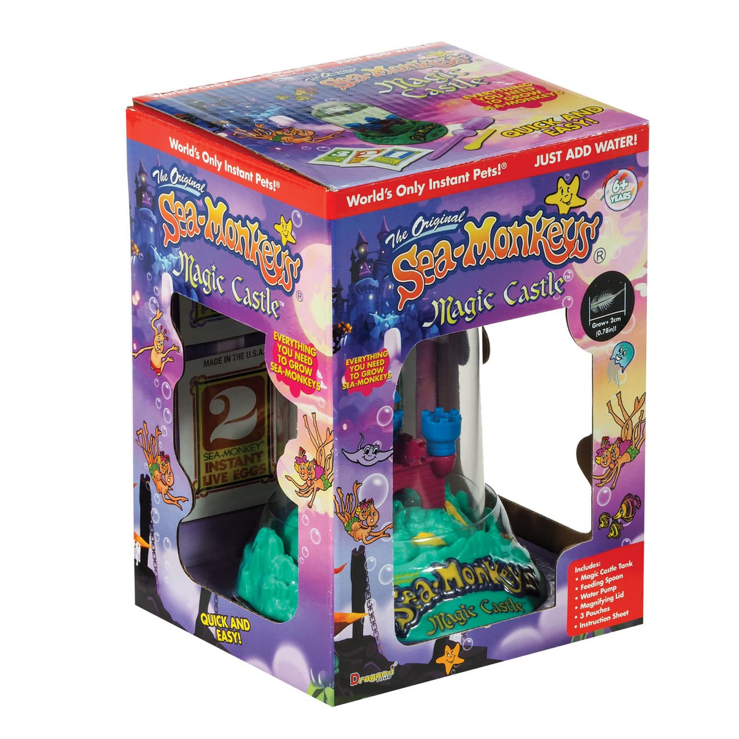 SEA MONKEYS "MAGIC CASTLE"