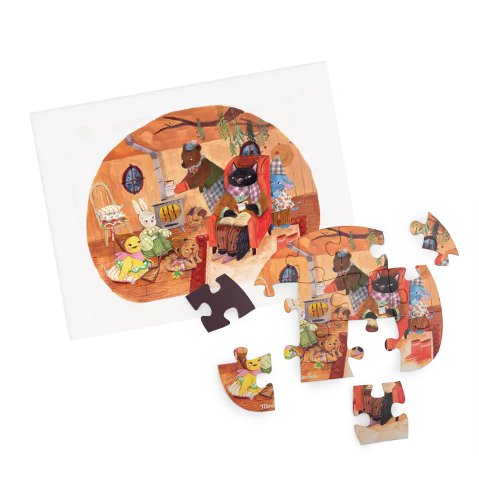 4 PUZZLES A BEAUTIFUL DAY "THE MINOUCHKAS" 4X12 MCX