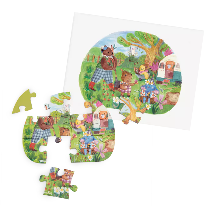 4 PUZZLES A BEAUTIFUL DAY "THE MINOUCHKAS" 4X12 MCX