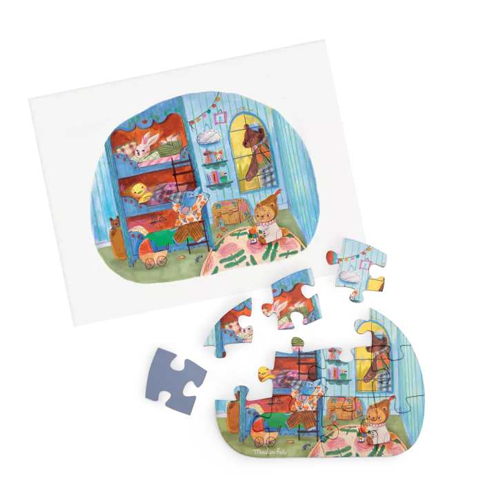 4 PUZZLES A BEAUTIFUL DAY "THE MINOUCHKAS" 4X12 MCX