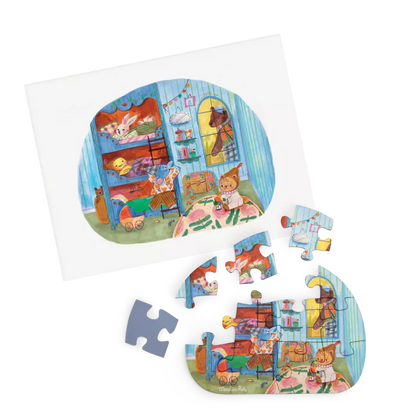 4 PUZZLES A BEAUTIFUL DAY "THE MINOUCHKAS" 4X12 MCX