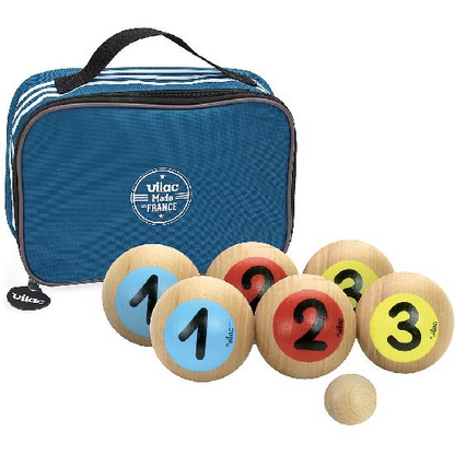 WOODEN PETANQUE GAME