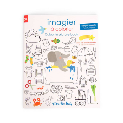 "POPIPOP" COLORING PICTURE BOOK 