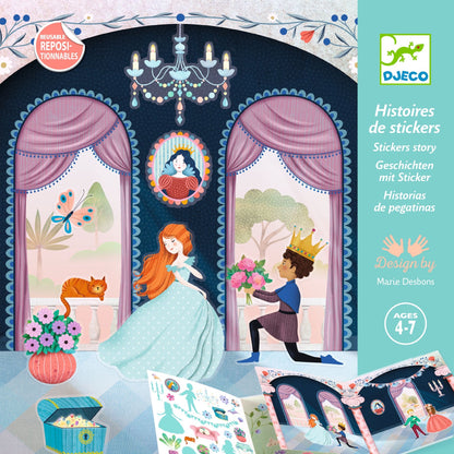 HISTOIRES DE STICKERS "LA VIE AU CHÂTEAU"