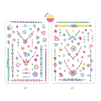 50 TEMPORARY TATTOOS "JENNI'S JEWELRY"