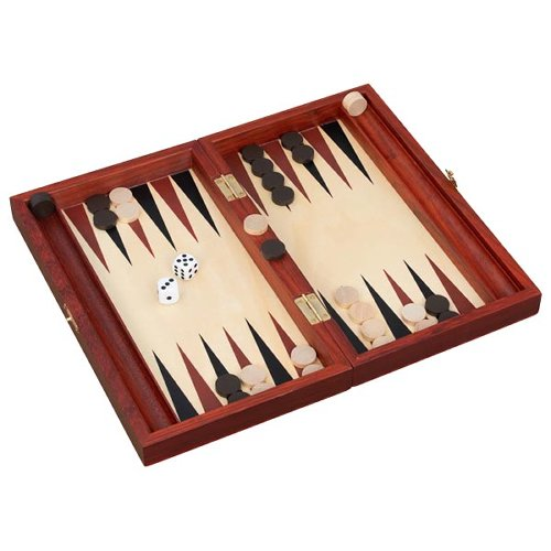 WOODEN BACKGAMMON 