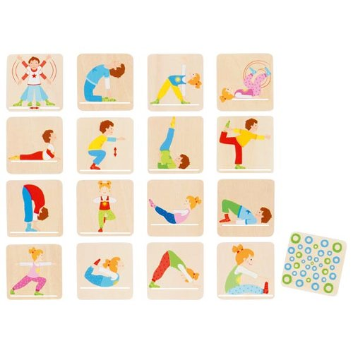 WOODEN GYMNASTICS ACTIVITIES MEMO