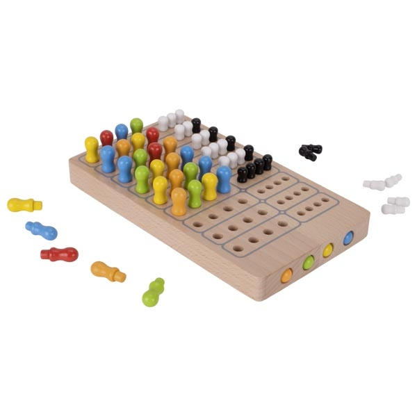 WOODEN MASTER LOGIC GAME 