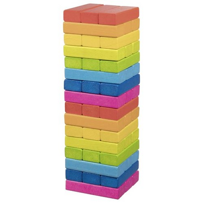 WOODEN TUMBLING TOWER