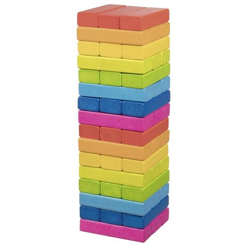 WOODEN TUMBLING TOWER