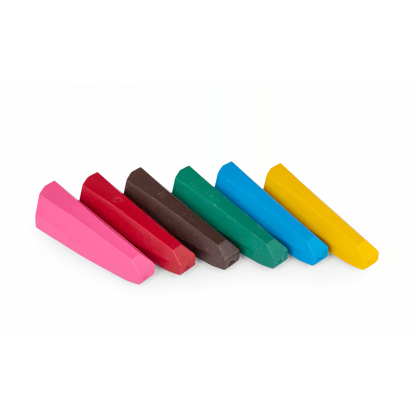 6 WAX PENCILS "TODAY IS WEDNESDAY"