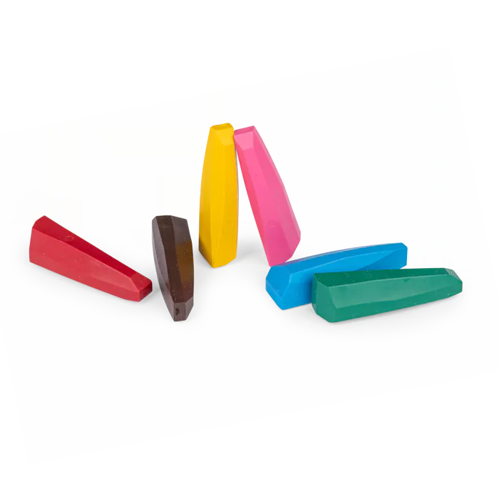 6 WAX PENCILS "TODAY IS WEDNESDAY"