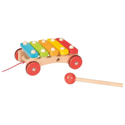 XYLOPHONE À TIRER EN BOIS
