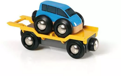 CAR TRANSPORTER WAGON FOR TRAIN SET